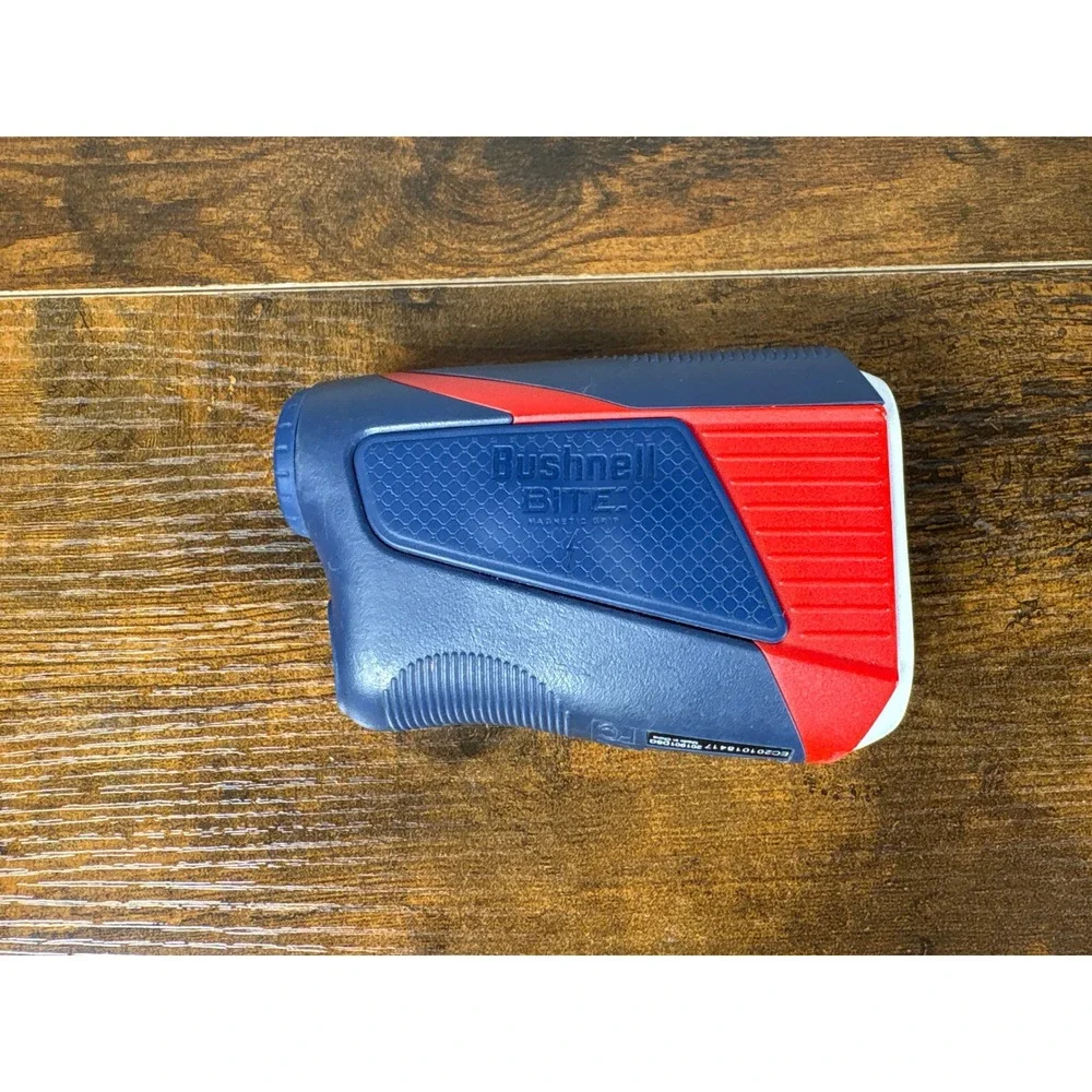 Bushnell Tour V5 Golf Laser Rangefinder Red Blue BITE Magnetic Mount EC201018417